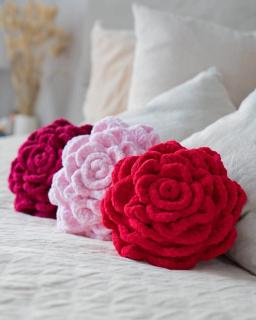Подушка Роза